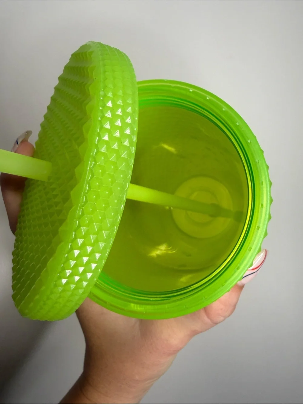 Starbucks green studded tumbler 2022 Halloween